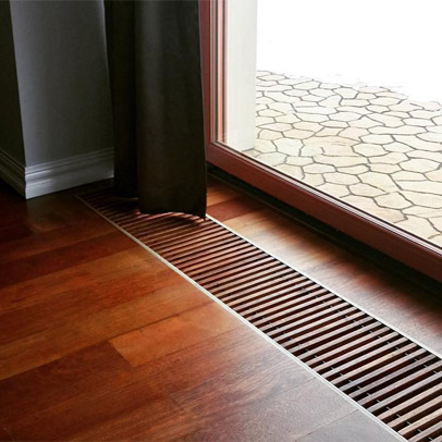 wooden floor heating grates